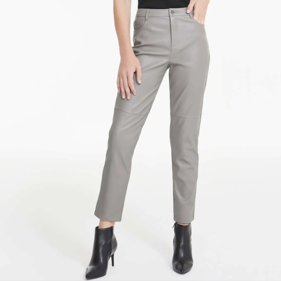 Faux leather pants - Picture 2 of 5